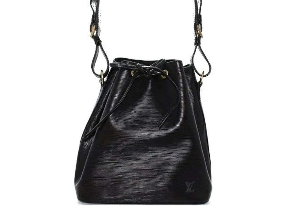 LOUIS VUITTON Neo Noe Shoulder Bag Epi Leather Noir Black